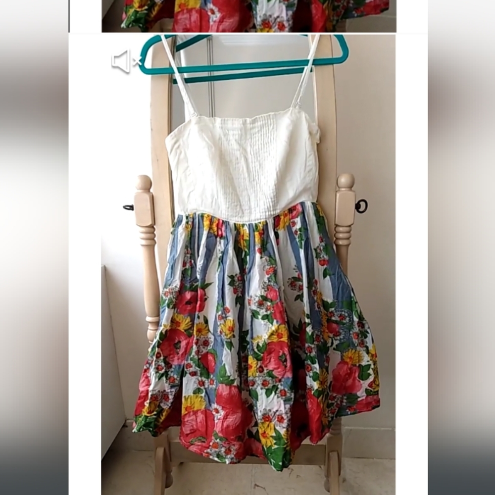 Anthropology "Carnation Lilly Lilly Rose" dress Sz 4